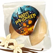 Pieczywo chrupkie - Ciasteczko z Wróżbą na Halloween Magiczne Przeznaczenie dla Gości 1 sztuk - miniaturka - grafika 1