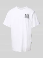 Koszulki męskie - T-shirt z nadrukiem z logo - miniaturka - grafika 1
