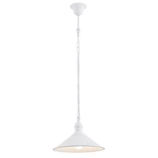 Argon Industrialna Lampa wisząca Zwis ERBA 630 1pł Biały - Lampy sufitowe - miniaturka - grafika 1