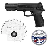 Wiatrówki pistolety - Umarex DX17 4,5 mm + diabolo + tarcze - miniaturka - grafika 1