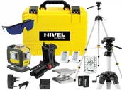 Poziomice laserowe - Laser krzyżowy Nivel System CL4D-P z bluetooth + statyw korbowy SJJM1-EX - Fioletowa wiązka lasera - Nowość !!! - miniaturka - grafika 1