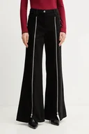 Spodnie damskie - Patrizia Pepe jeansy damskie high waist 2P1710 D134 - miniaturka - grafika 1