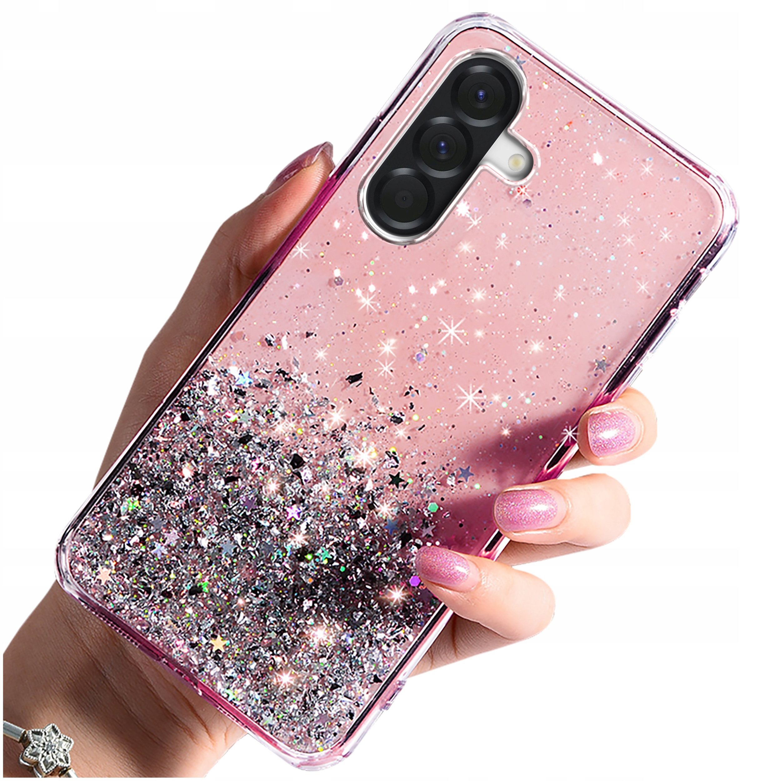Etui do Samsung A56 5G CASE BROKAT PLECKI + SZKŁO OCHRONNE 9H