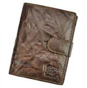 Portfele - Portfel Męski Skórzany ALWAYS WILD Skóra Licowa Duży Pionowy Z Zapięciem RIFD N4L-BC 9913 12,5 x 10,5 x 2 [cm] - miniaturka - grafika 1