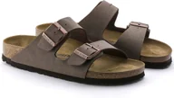 Klapki i japonki męskie - Birkenstock Arizona BFBC 151183 Brązowe 40 - miniaturka - grafika 1