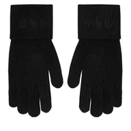 Rękawiczki - Rękawiczki Męskie Guess AW5405 POL02 Czarny - miniaturka - grafika 1