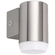 Lampy ogrodowe - Rabalux Catania Satynowy chrom LED 4W 4000K IP44 Kinkiet zewnętrzny 8936 8936 - miniaturka - grafika 1