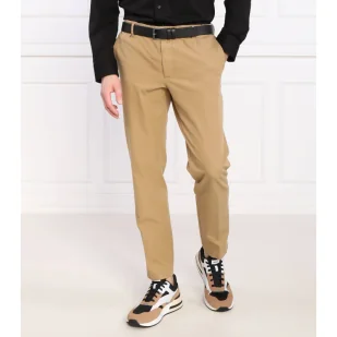 BOSS Spodnie chino Kane-DS 10246713 01 | Regular Fit | stretch - Spodnie męskie - miniaturka - grafika 1