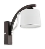 Lampy ścienne - Lemir Kinkiet Astred 1x60W E27 Chrom/rdza wenge O2280 K1 RW Lemi - miniaturka - grafika 1