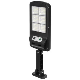 LAMPA ULICZNA LATARNIA SOLARNA 120LED + PILOT CZUJNIK RUCHU I ZMIERZCHU - Lampy ogrodowe - miniaturka - grafika 1