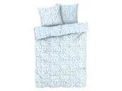 Pościel - LIVARNO home Pościel z mikrowłókna satynowego, 220 x 200 cm (Niebieski) - miniaturka - grafika 1