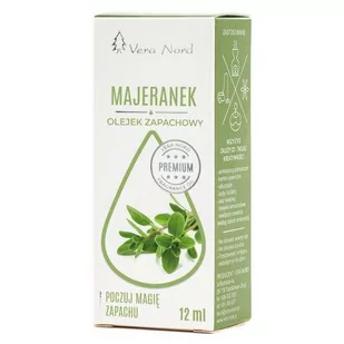 Vera Nord Olejek Zapachowy Majeranek, 12Ml - Aromaterapia - miniaturka - grafika 1