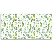 Podkładki na biurko - Podkładka na biurko z nadrukiem Liściasty motyw 120x60 cm - miniaturka - grafika 1