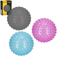 Akcesoria do masażu - Piłka rehabilitacyjna z wypustkami, kolcami 20 cm 4FIZJO, różne kolory - miniaturka - grafika 1