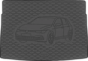 Maty bagażnikowe - Rigum Rigum Gumowa kąpiel do bagażnika Volkswagen Golf VIII HTB 2020 - miniaturka - grafika 1