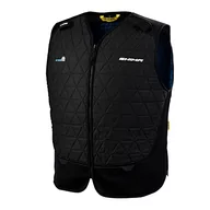 Odzież motocyklowa - SHIMA HYDROCOOL Vest - ultralekka chłodząca kamizelka motocyklowa z polimeru HyperKwel. Efekt chłodzenia do 8 godzin - kompatybilne kurtki (czarna, XL) - miniaturka - grafika 1