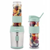 Blendery kielichowe - H.Koenig Blender do Smoothie, Pastelowy Zielony, - miniaturka - grafika 1