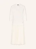 Sukienki - Joop! Sukienka Taren Z Mieszanki Materiałów weiss - JOOP! - miniaturka - grafika 1