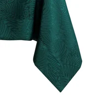 Obrusy i serwetki - Obrus Gaia Butelkowa zieleń Tłoczony Roślinny 40x120 AmeliaHome - TCLOTH/AH/GAIA/BRD/BOTTLEGREEN/40X120 - miniaturka - grafika 1