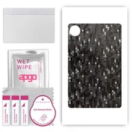 Akcesoria do tabletów i e-booków - folia naklejka skórka strukturalna na TYŁ do Huawei MatePad Pro 11 2024 - Carbon Pixel Czarny - apgo SKINS - miniaturka - grafika 1