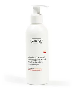 Ziaja Pro Witamina C w serum rozjaśniającym AA2G do ultradźwięków i mezoterapii 200ml - Serum do twarzy - miniaturka - grafika 1