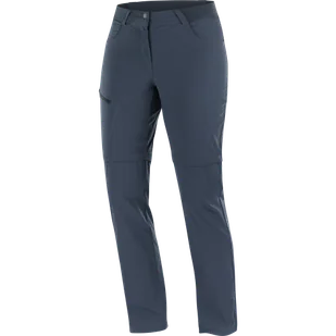 SPODNIE SALOMON WAYFARER ZIP OFF W C24725 - Spodnie sportowe damskie - miniaturka - grafika 1