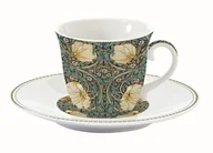 Filiżanki - Nuova R2S Easy life FILIŻANKA PORCELANOWA ZE SPODKIEM - Świąteczne Ornamenty - 1106 WICA 1106 WICA - miniaturka - grafika 1