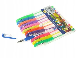 Długopis Żelowy 12Kol - Długopisy - miniaturka - grafika 1