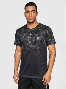 Champion Koszulka techniczna 217093 Czarny Athletic Fit - Koszulki sportowe męskie - miniaturka - grafika 1
