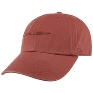 Czapki i chusty sportowe męskie - Czapka Uni Soho Dad Hat by Oakley, ciemnoczerwony, One Size - miniaturka - grafika 1
