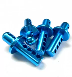 Alloy Aluminium Body Posts x 4 (286037) - Akcesoria i części modelarskie - miniaturka - grafika 1