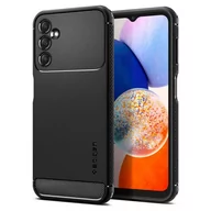 Etui i futerały do telefonów - Etui Spigen Rugged Armor do Samsung Galaxy A14 5G Matte Black - miniaturka - grafika 1