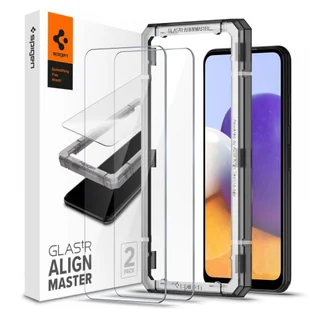Spigen Szkło do etui Glas.tR Align Master Galaxy A22 5G - 2 sztuki 8809756647796 - Szkła hartowane na telefon - miniaturka - grafika 1