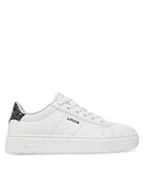 Buty dla dziewczynek - Levi's® Sneakersy Evelyn VEVE0002S Biały - miniaturka - grafika 1
