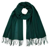 Apaszki i szaliki damskie - Szalik Damski Miękki Z Frędzlami Klasyczny Cienki Elegancki Wiosenny Jesień - miniaturka - grafika 1