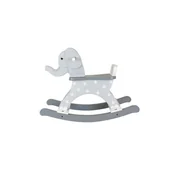Skoczki dla dzieci - JaBaDaBaDo, drewniany słoń na biegunach Słoń - miniaturka - grafika 1