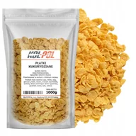 Płatki śniadaniowe i musli - PŁATKI KUKURYDZIANE 1kg Śniadaniowe naturalne wysoka jakość Kol-Pol - miniaturka - grafika 1