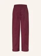 Spodnie damskie - Calvin Klein Chinosy rot - miniaturka - grafika 1