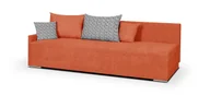 Sofy i kanapy - Kanapa sofa 3os z funkcją spania STAR pomarańczowa - miniaturka - grafika 1
