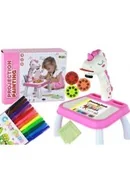 Zabawki kreatywne - Projektor do rysowania jednorożec różowy - miniaturka - grafika 1