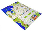 Dywany dla dzieci - IVI Carpets Carpets, Dywan dziecięcy, 3D, Miasto portowe, 150x220 cm - miniaturka - grafika 1