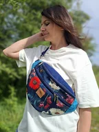 Nerki - Kolorowa nerka XL z weluru i sztruksu Graciosa - miniaturka - grafika 1