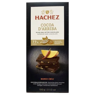 Hachez - Gorzka czekolada z mango i chili - Czekolada - miniaturka - grafika 1