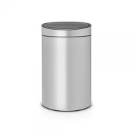 Kosze na śmieci - Brabantia Kosz Touch Bin New, srebrny, 40 l - miniaturka - grafika 1