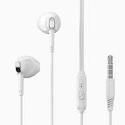 Słuchawki - XO EP52 jack 3,5mm douszne białe - miniaturka - grafika 1