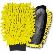 Akcesoria do mycia samochodu - Rękawica Z Mikrofibry Do Mycia Auta 3W1 Delikatna Dla Lakieru Miękka Gąbka - miniaturka - grafika 1