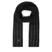 Apaszki i szaliki damskie - Szalik Guess AW5384 POL03 Czarny - miniaturka - grafika 1