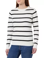 Swetry damskie - Jalene Damski sweter z dzianiny 15426730-JA03, biało-czarny, S, biały czarny, S - miniaturka - grafika 1