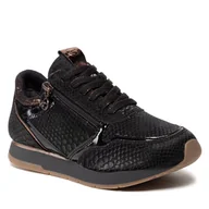 Sneakersy damskie - Tamaris Sneakersy 1-23603-29 Navy Structure 855 - miniaturka - grafika 1
