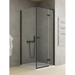 New Trendy REFLEXA BLACK P 90x90 EXK-1337/EXK-0296 - Kabiny prysznicowe - miniaturka - grafika 2